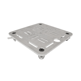 BP12AH - 12_ Aluminum Slotted Top Plate with Twist Locks For k34 Truss Base _ 6mm